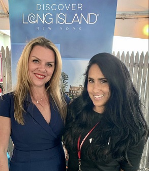 Advanced Certified Business Advisor, Ree Wackett, Attended the East End Appreciation Event With Discover Long Island's CEO Kristen Reynolds.