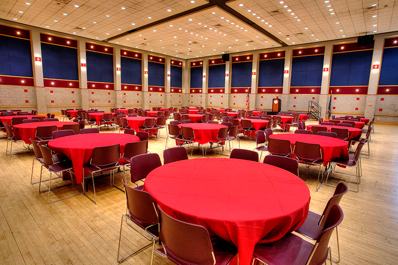 Student Activities Center Ballroom A Side View