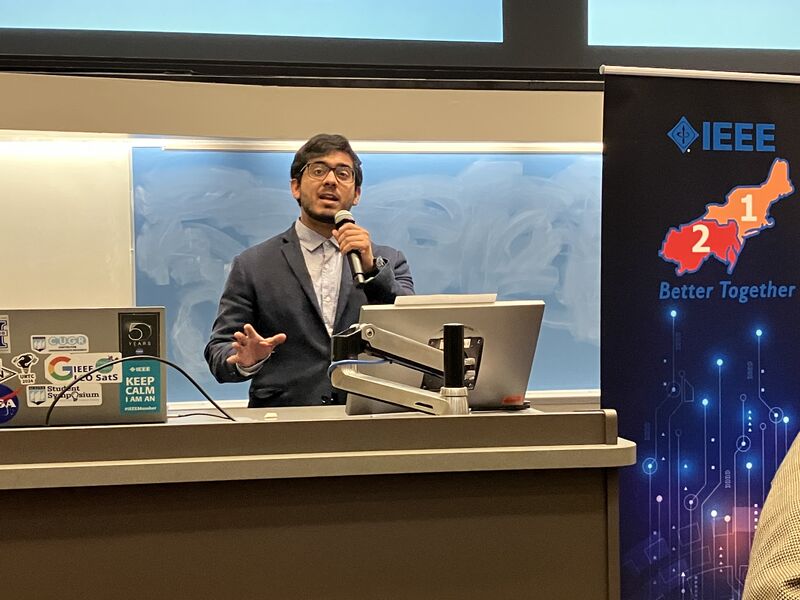 Adam Ortiz speaks at IEEE 2025 Conference 