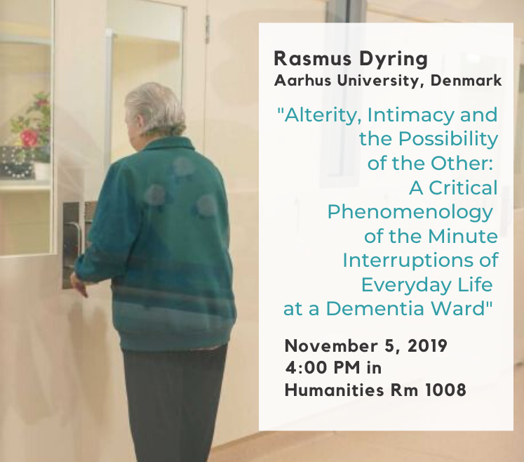 Rasmus Dyring Lecture banner