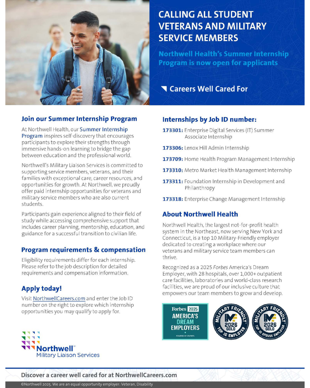 Northwell Summer Internship